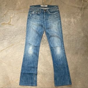 Joe’s Jeans boot cut blue jeans 24